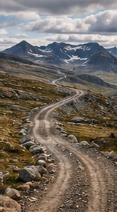 Mountain gravel