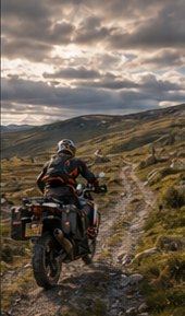 Adventure riding